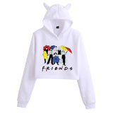 Friends Joey Hoodie Hoodie Printed Fleece Sweatshirt