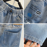 Toddler Boys Pants Boy's Denim Pants Spring and Autumn Casual