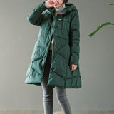 Women Winter Coats Puffer Jacket Down Coat Fall Winter Hooded Down Jacket Female Warm White Duck Down Coat