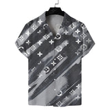 Men Beach T Shirts Men's Spring Leisure Short Sleeve Shirt