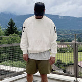 Fog Fear Of God Essentials Sweatshirt Printed Pullover Loose Round Neck Sweater