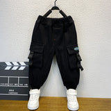 Toddler Boys Pants Boys' Spring and Autumn Trousers Children Overalls