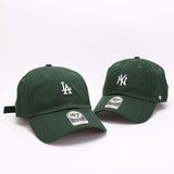 Dodgers and Yankees Baseball Cap Baseball Cap Female Summer Dark Green Male