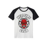 Stranger Things Hellfire Club T Shirt Short Sleeve T-shirt Clothes