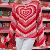Preppy Aesthetic Sweater Warm and Loose Leisure Pullover Long Sleeve Sweater