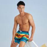 Men Swim Trunks Summer Beach Pants Male