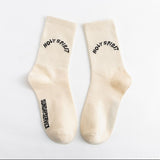 V Lone Socks Socks Men's Middle Tube Socks Cotton Women Long Socks