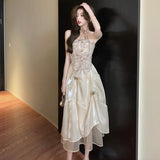 Marilyn Monroe Dress Women's Summer Fairy Long Skirt