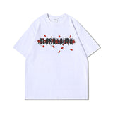 Preppy Aesthetic T Shirt Printed Short-Sleeved T-shirt for Men
