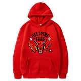 Stranger Things Hellfire Club Hoodie Stranger Things Season 4 Hooded Sweater