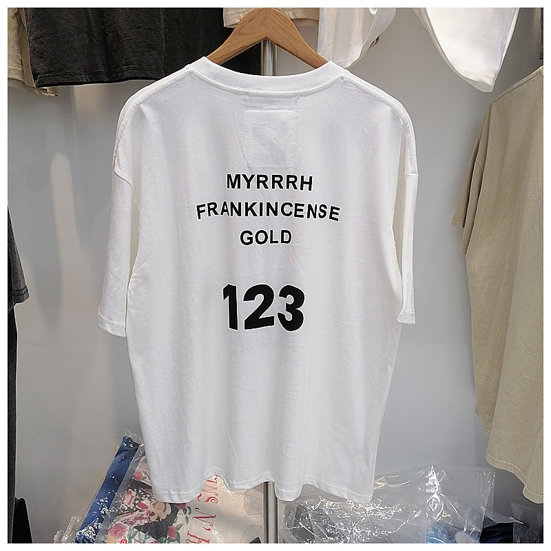 Rrr123 T Shirt Witness Printed Vintage Cotton T-shirt