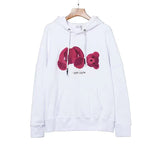 Palm Angels Hoodie Embroidered Hoodie Men and Women Loose