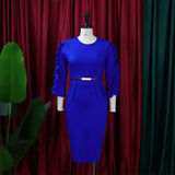 Nina Parker plus Size Dresses Temperament plus Size Dress