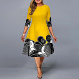 Nina Parker Black Dress plus Size Dress Long Sleeve
