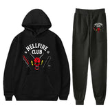 Stranger Things Hellfire Club Coat Stranger Things Season 4 Hoodie Sweater Set