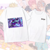 JoJo's Bizarre Adventure Dressing Short Sleeve round Neck Loose T-shirt