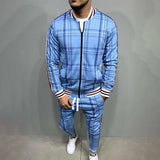 Men Tracksuit Spring and Autumn Fashion Men's Slim Jacket