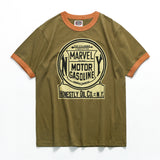 Preppy Aesthetic T Shirt Vintage T-shirt Short Sleeve T-shirt for Men and Women