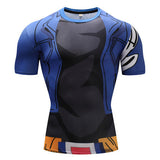 Marvel T Shirt Tight Men's Sports Fitness 3D Men's Clothing