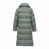 Women Winter Coats Puffer Jacket Down Coat Autumn and Winter Large Lapel White Duck Down Jacket Winter Clothing Coat