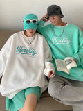 Men Sweatshirts White Hoodie Men 'S Spring And Autumn Loose Plus Size