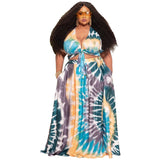 Nina Parker plus Size Dresses Floral Tied Dress