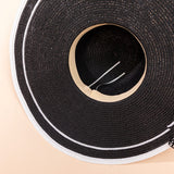 Fedora Golf Hats Summer Satin Women's Dome Straw Hat