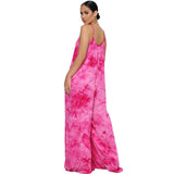 Casual Sleeveless Jumpsuit Loose Jumpsuit Wide Leg Pants Jumpsuit