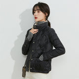 Women Winter Coats Puffer Jacket Down Coat Autumn and Winter Down Jacket Women's Spring and Autumn Warm Stand Collar Jacket