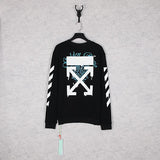 Round Neck Sweater Back Arrow Men and Women Owt sweatshirt
