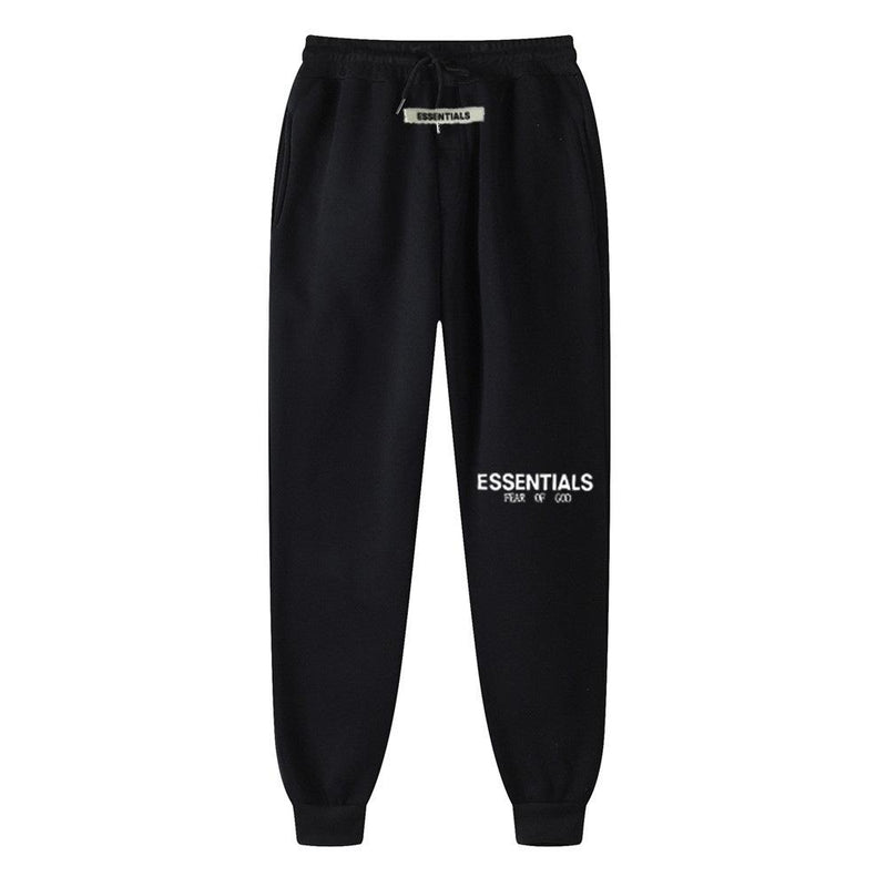 Fear of God Fog Essentials Sports Pants Autumn and Winter High Street Fashion Brand Letter Logo Hot Stamping Fog