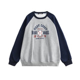 Preppy Aesthetic Sweatshirt Autumn Winter Retro Velvet Sweater Coat