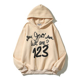 Rrr123 Hoodie Rainbow Snake Vintage Print Foam Hooded Sweater