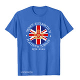 Inspired by Queen's Platinum Jubilee 2022 Elizabeth 70 Years T-shirt Short Sleeve T-shirt