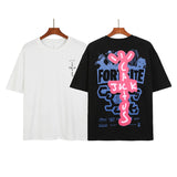 Cactus Jack McDonalds Shirt Travis Scott Loose Men's Short Sleeve T-shirt