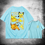 Men and Women Pokemon Pikachu T Shirt Pikachu T-shirt