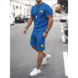 Fear of God Fog Essentials Casual Short Sleeve Shorts Set