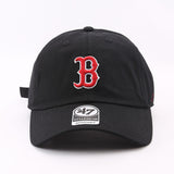 Dodgers and Yankees Baseball Cap 47brand Summer Soft Top Large Logo B Letter Embroidery