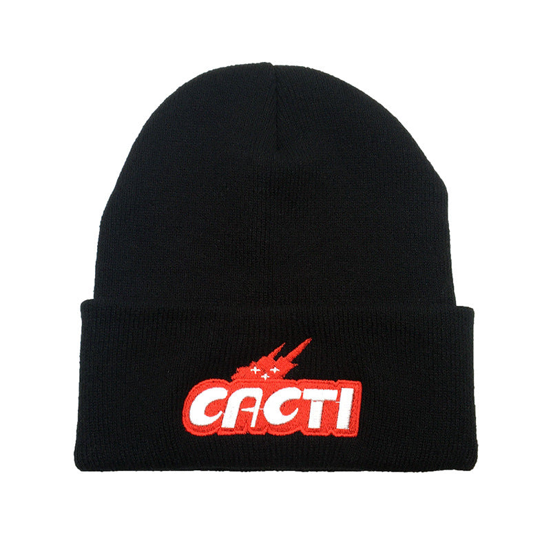 Travis Scott Astroworld Cap Embroidery Knitted Hat Autumn Winter Hat