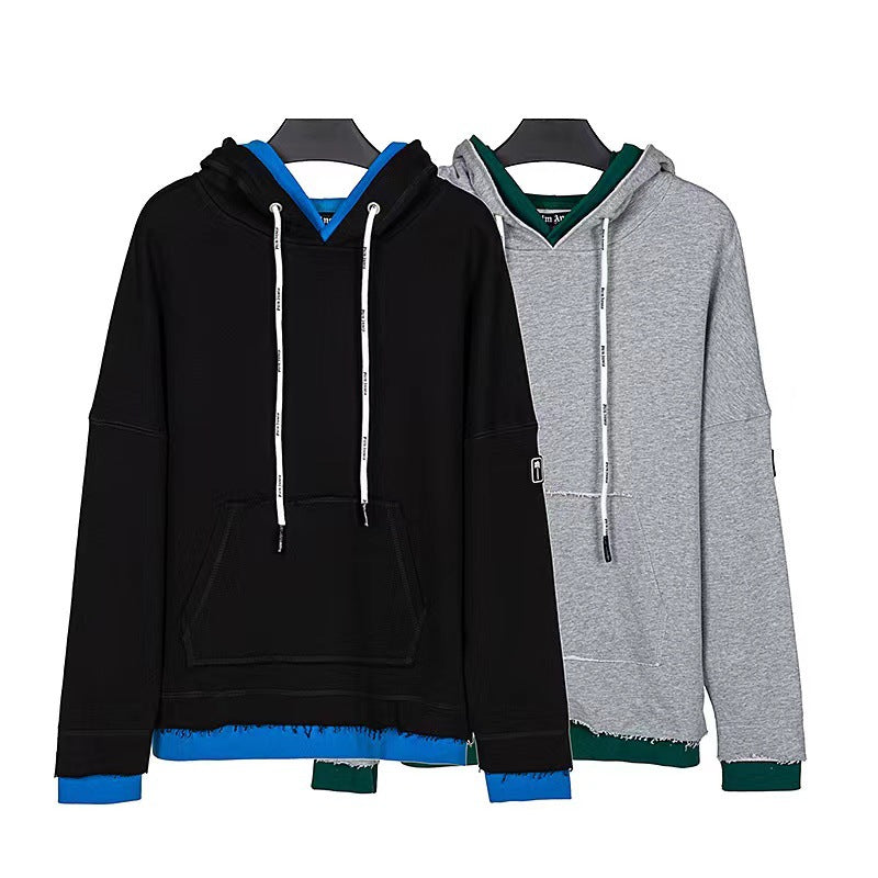 Palm Angels Hoodie Palm Angels Hooded Sweater Men's and Women's Loose Jacket