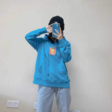 Grafitti Sweatshirts Sweater Graffiti Printing Men and Women Autumn Loose Casual