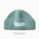 Toboggan Hat Female Autumn and Winter Wool Hat Male