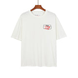 Cactus Jack McDonalds Shirt Travis Scott Cactus Jack Short Sleeve Men's and Women's Loose Trendy round Neck T-shirt