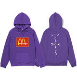 Cactus Jack McDonalds Hoodie Autumn and Winter Fashion Men's and Women's Sweater