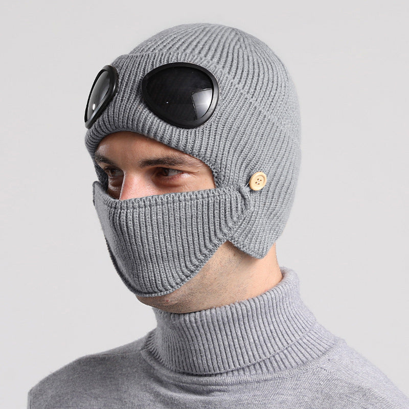 Men Winter Hats Autumn and Winter Warm Wool Hat Women's Knitted Hat