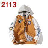 NASA Varsity Jacket Loose Jacket Embroidered Baseball Uniform Spring and Autumn Coat