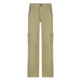 Julia Fox Low Rise Trousers Autumn Women's Sports Casual Working Pants