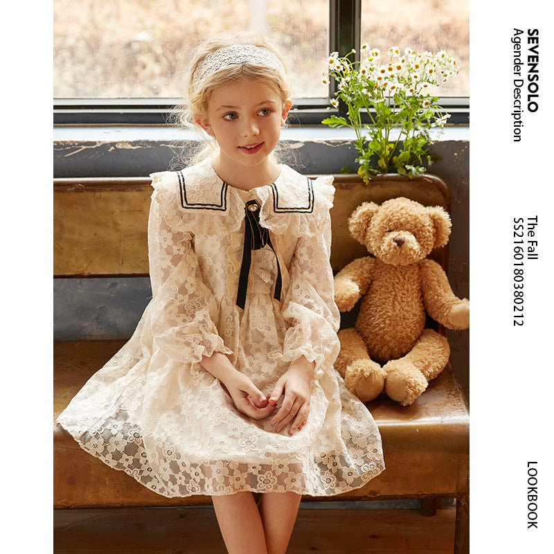 Girls' Dress Children's Clothing Little Girl Princess Dress Children GIRL'S Spring Clothes