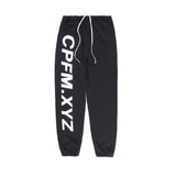 Cpfm Sweatpants Men's Clothing Print Loose Leisure Sports Casual Pants