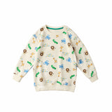 Children Boy Hoodie Spring and Autumn Children Long-Sleeved Sweater Terry